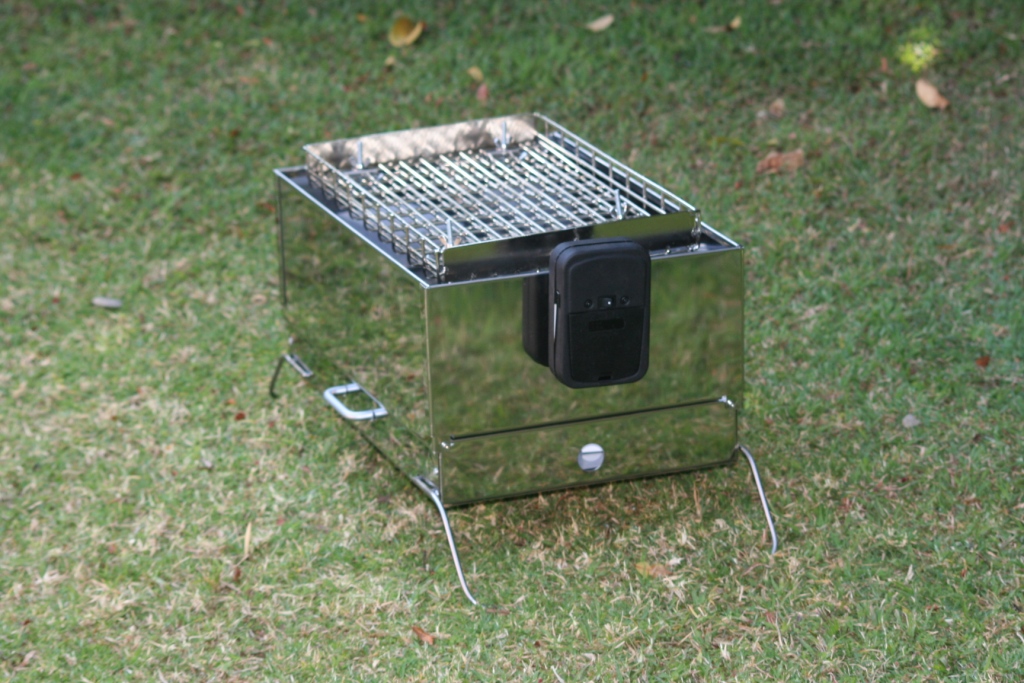 Front Right View of the Braaier